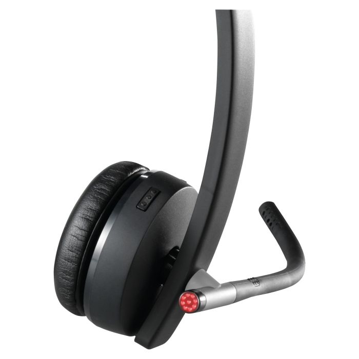 Logitech H820e Auriculares Inalámbricos Mono para Oficina/Centro de Llamadas, Negro