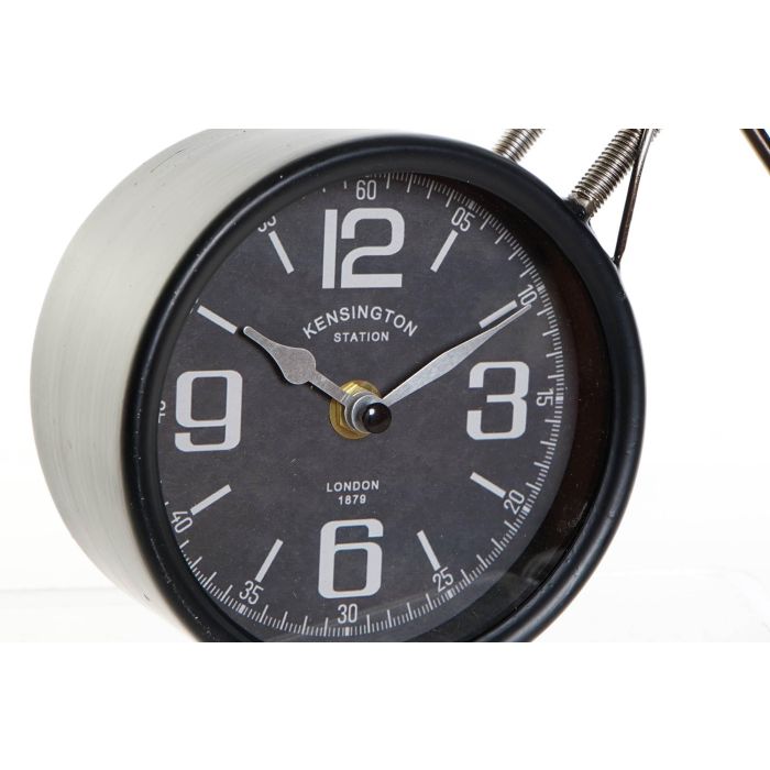 DKD Home Decor Reloj Sobremesa Vintage Rojo Hierro Cristal 14.5 x 20 x 46 cm 1