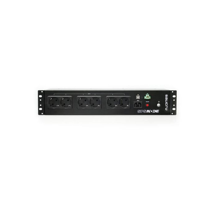 Salicru SPS 900 Node SAI/UPS Off-line 900VA / 480W, 8 Salidas AC. Compacto, Silencioso, Rack 2U para protección de equipos. 1 Salicru SPS 900 Node SAI/UPS Off-line 900VA / 480W, 8 Salidas AC. Compacto, Silencioso, Rack 2U para protección de equipos. 1