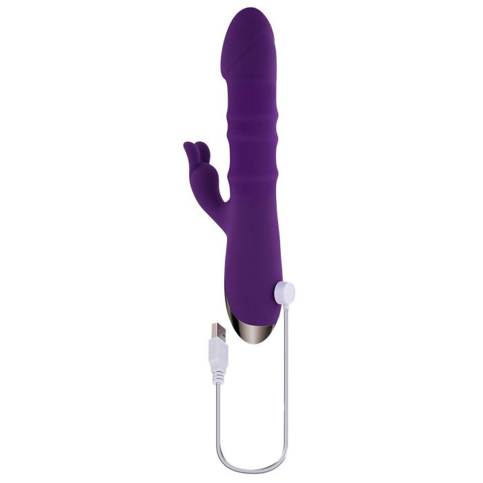 Vibrador Punto G Playboy Hop To it Morado 3 Vibrador Punto G Playboy Hop To it Morado 3