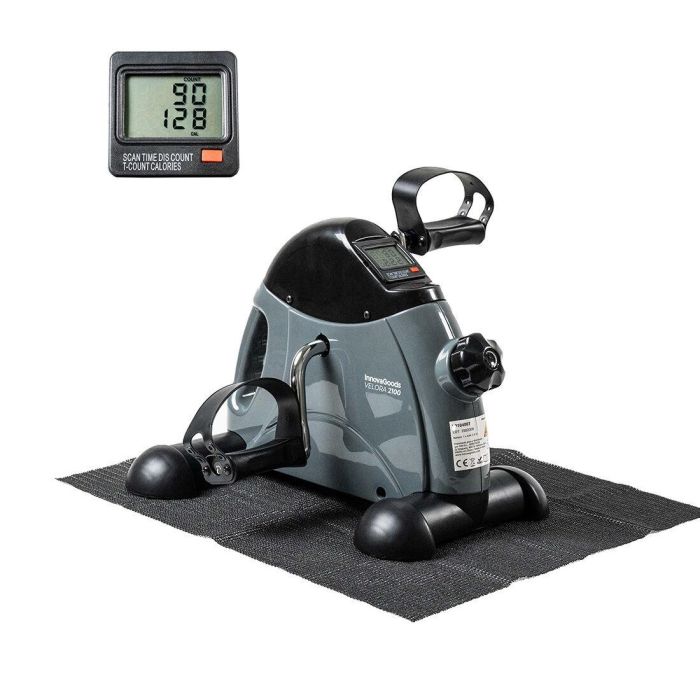 Pedaleador Estático para Piernas y Brazos con Esterilla Velora 2100 InnovaGoods 5