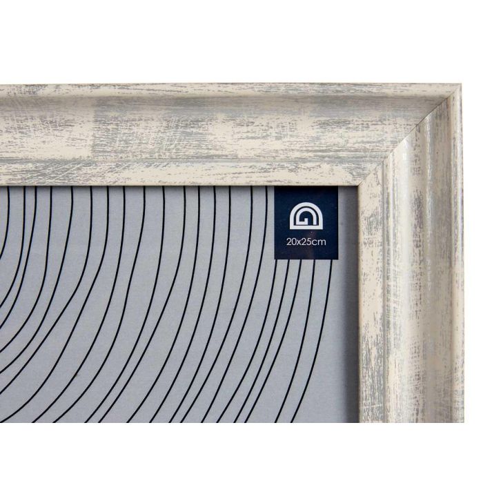 GIFTDECOR Portafotos Efecto Madera Plata 20x25 cm (Set de 24) 3