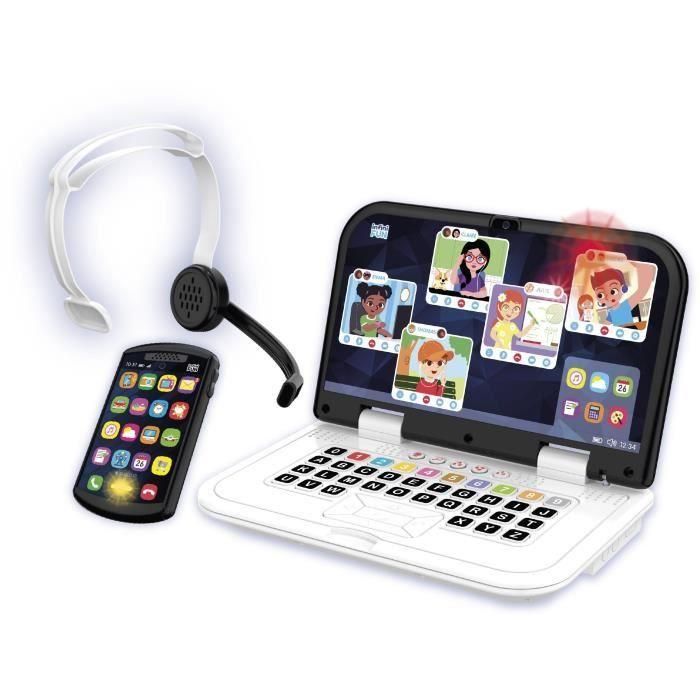 KD INF1698740633292 Kit de Teletrabajo Mi Primer Kit con Efectos de Luz y Sonidos Realistas, 18 Meses 2