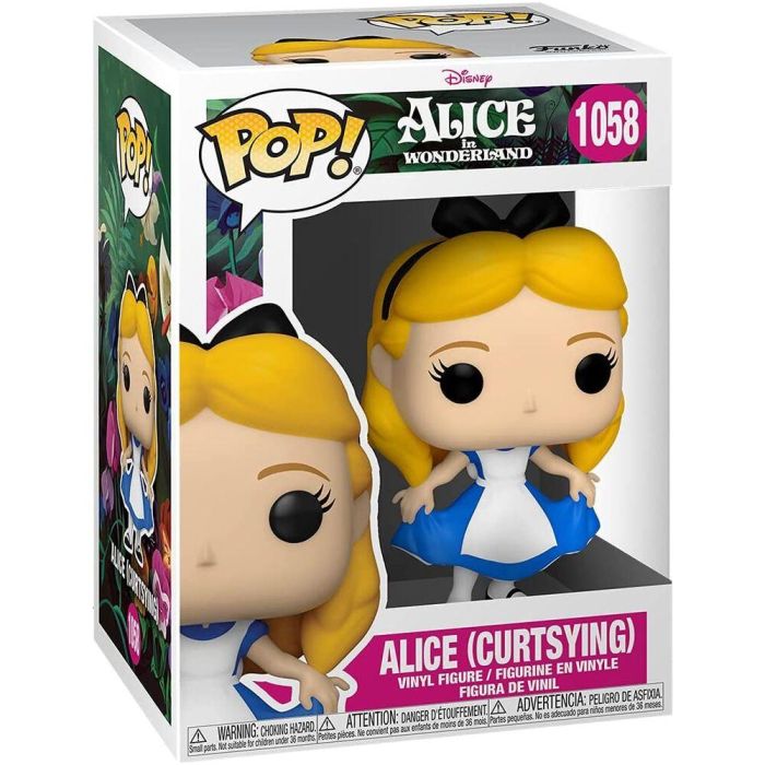 Funko Figura POP Disney Alicia en el País de las Maravillas 70th Alice Curtsying Figura Vinilo 9cm 1 Funko Figura POP Disney Alicia en el País de las Maravillas 70th Alice Curtsying Figura Vinilo 9cm 1
