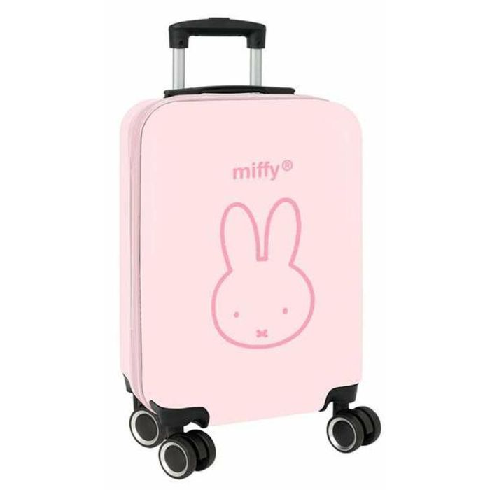 Safta Miffy Flores - Trolley de Cabina Rígida 20" - Maleta de Viaje Infantil para Niños 34,5x55x20 cm 10