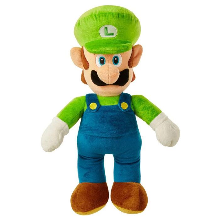 Peluche Jumbo Luigi Super Mario Nintendo 50cm 2 Peluche Jumbo Luigi Super Mario Nintendo 50cm 2