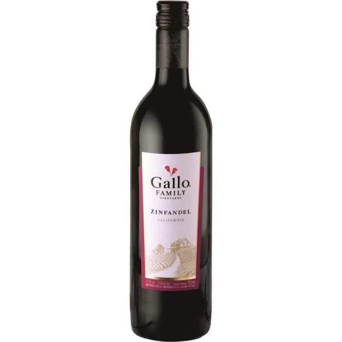 Gallo Family Zinfandel - vino tinto de California 2