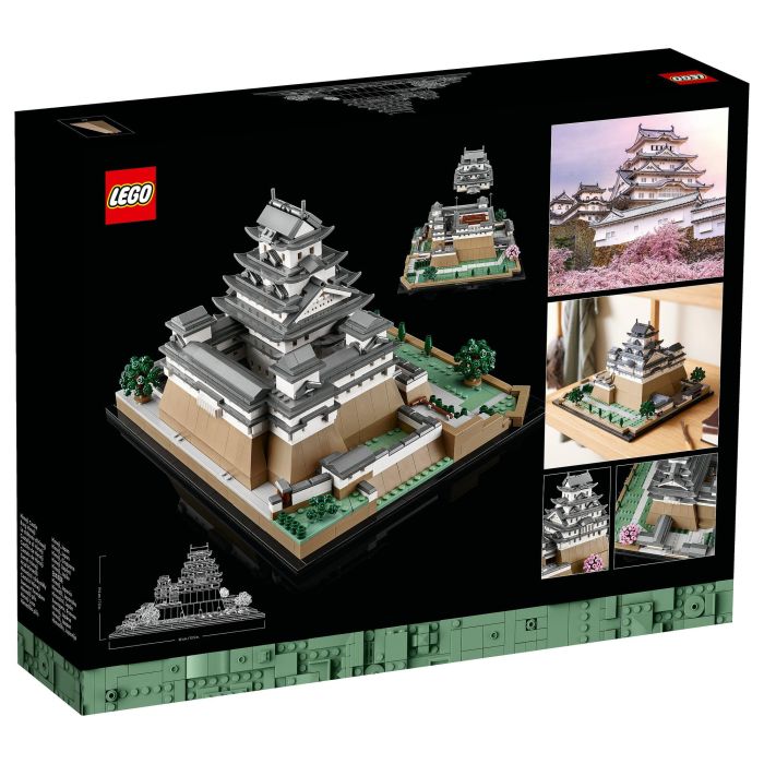 Lego Architecture 21060 Kit de Construcción del Modelo del Castillo Himeji para Adultos Fanáticos de la Cultura Japonesa