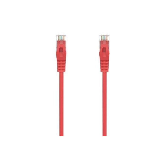 Aisens A145-0559 Cable de Red Latiguillo RJ45 Cat.6A UTP AWG24 LSZH 1 Metro Rojo - 10 Gbps PoE 500 MHz Cobre Aisens A145-0559 Cable de Red Latiguillo RJ45 Cat.6A UTP AWG24 LSZH 1 Metro Rojo - 10 Gbps PoE 500 MHz Cobre