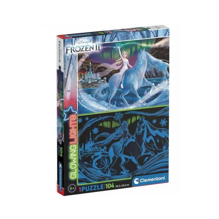 Puzzle glowing Frozen 2 Disney 104pzs 0 Puzzle glowing Frozen 2 Disney 104pzs 0