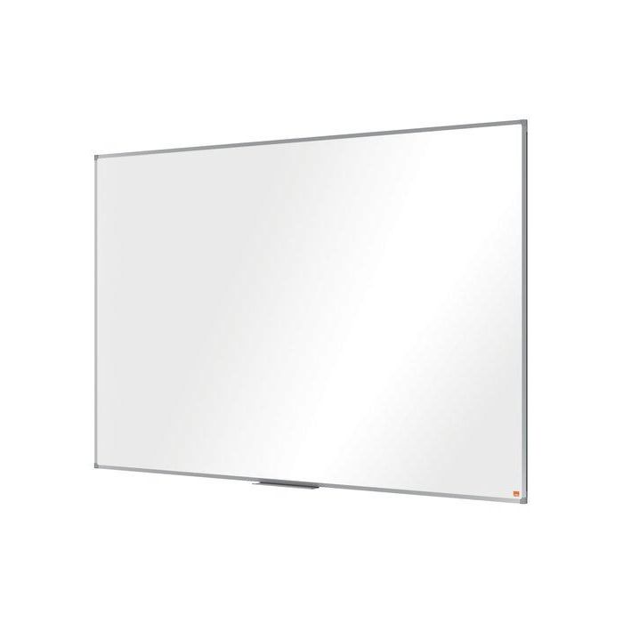 Pizarra Blanca Magnetica Nobo Essence Vitrificada Marco Aluminio 180X120 Cm