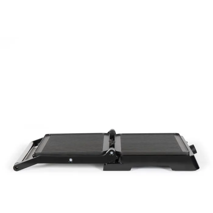 Livoo Parrilla para Carnes y Paninis DOC223 2200W 2 Placas Antiadherente Superficie 29x23 cm Luces Indicadoras 3