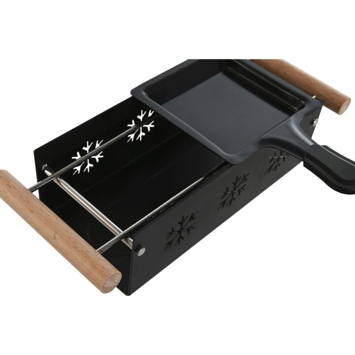 Raclette Basicos DKD Home Decor Negro 10 x 6 x 25 cm 3