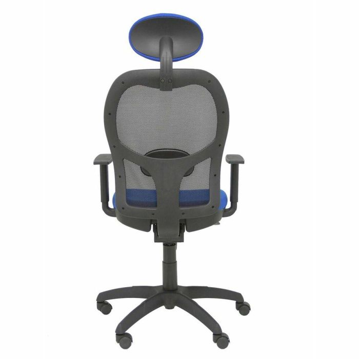 Silla de Oficina con Cabecero Jorquera P&C ALI229C Azul 1 Silla de Oficina con Cabecero Jorquera P&C ALI229C Azul 1