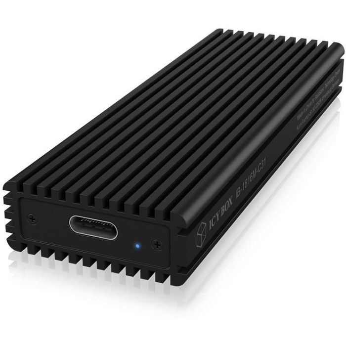 ICY BOX IB-1816M-C31 Externes USB-C 3.1 Gehäuse für M.2 NVMe SSD Aluminium 1