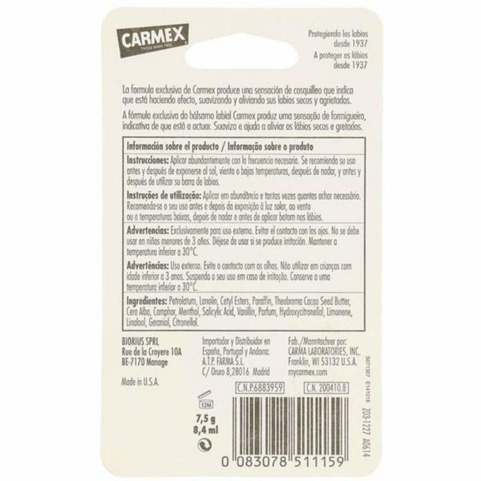 Carmex Clásico Bálsamo Hidratante Tarro 2