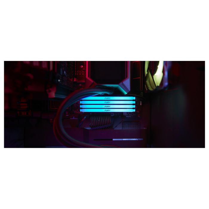 Kingston Memoria RAM Fury Beast 16GB DDR4 3200MT/s CL16 DIMM RGB 5 Kingston Memoria RAM Fury Beast 16GB DDR4 3200MT/s CL16 DIMM RGB 5