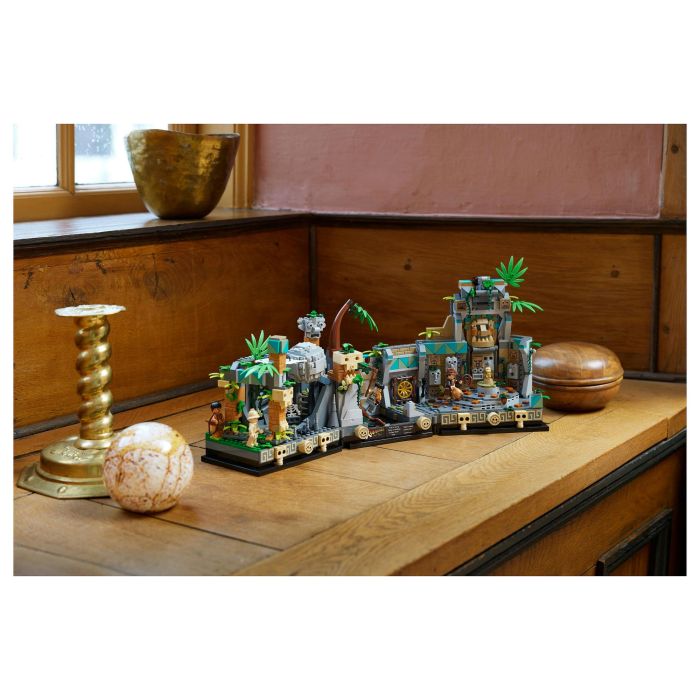 LEGO Indiana Jones 77015 Templo del Ídolo Dorado - Set de Construcción de 1545 Piezas para Adultos 18+