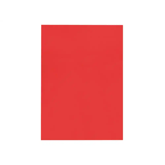 Liderpapel Tapas Polipropileno A4 0.5 mm Rojo Translucido Paquete 100 Unidades 5