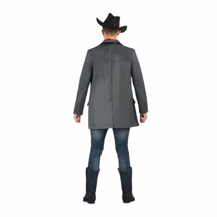 Disfraz pistolero rebelde sombrero, bandana, chaqueta, chaleco y cinturón talla XL 4 Disfraz pistolero rebelde sombrero, bandana, chaqueta, chaleco y cinturón talla XL 4