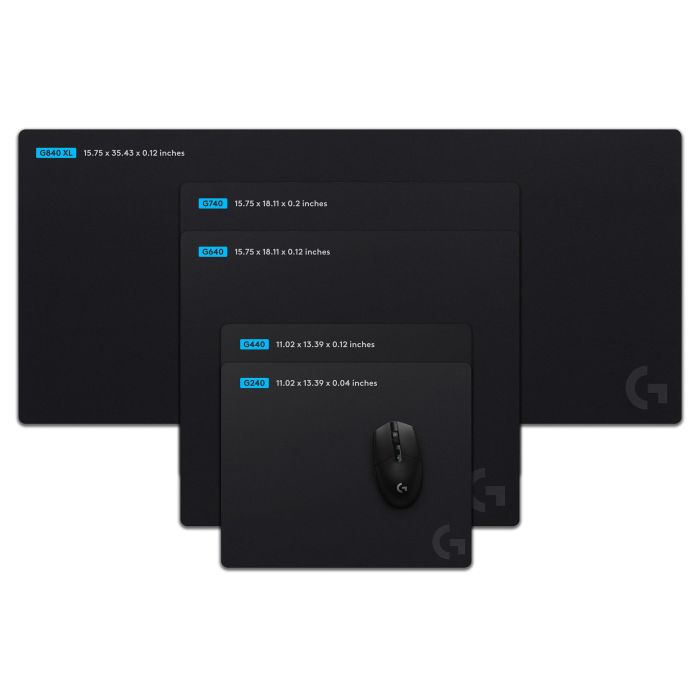 Logitech G240 Mouse Pad Gaming Negro 4 Logitech G240 Mouse Pad Gaming Negro 4