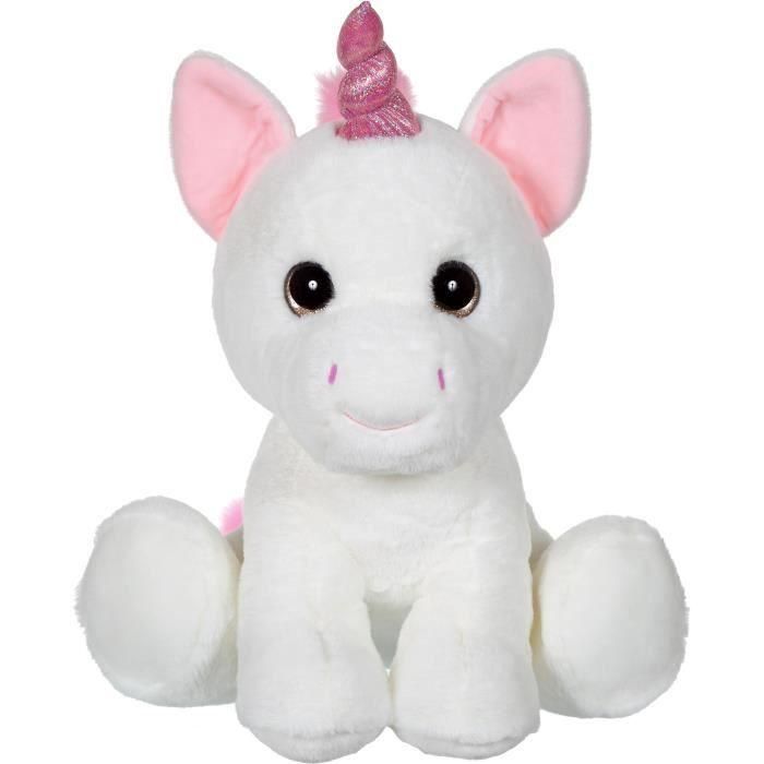 Gipsy Unicornio de Peluche Suave Puppy Eyes Pets con ojos grandes y brillantes 40 cm