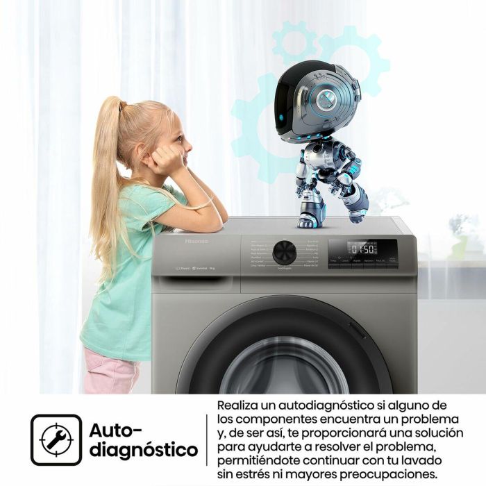 Lavadora Hisense WF1Q8041BT 7