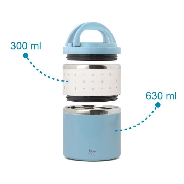 Termo 930 mL Acero Inoxidable Azul 4 Termo 930 mL Acero Inoxidable Azul 4