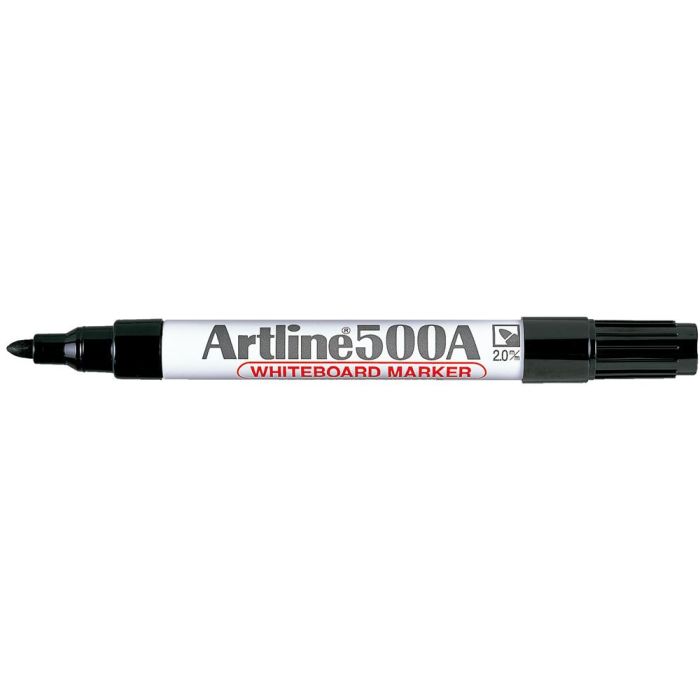 Rotulador Artline Pizarra Ek-500 Negro Punta Redonda 2 mm Recargable 12 unidades 1