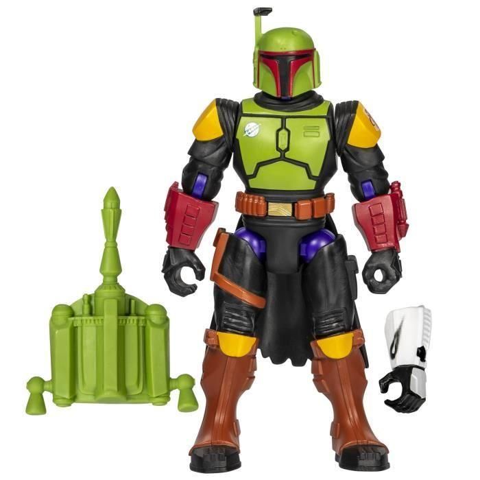 MixMashers Star Wars, figura de Boba Fett personalizable para mezclar y combinar con accesorios 1 MixMashers Star Wars, figura de Boba Fett personalizable para mezclar y combinar con accesorios 1