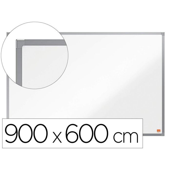 Pizarra Blanca Nobo Essence Acero Vitrificado Magnetica 900x600 mm