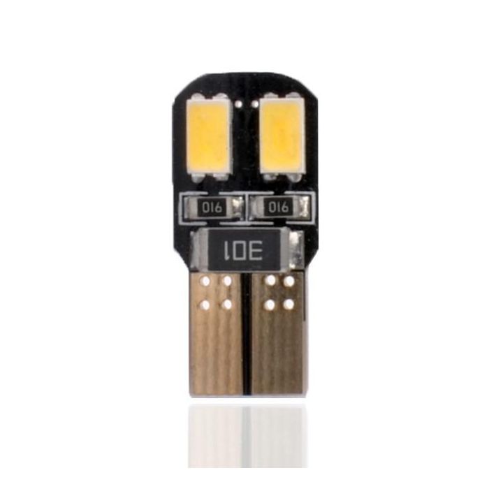 M-Tech MTECLB323W Blister 2x Bombilla LED W5W T10 CANBUS 12V Blanco 4xSMD5730 Serie Econo 1