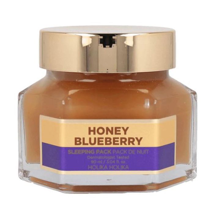 Holika Holika Honey Blueberry Sleeping Pack Facial de Noche para Mujer 90 ml Holika Holika Honey Blueberry Sleeping Pack Facial de Noche para Mujer 90 ml