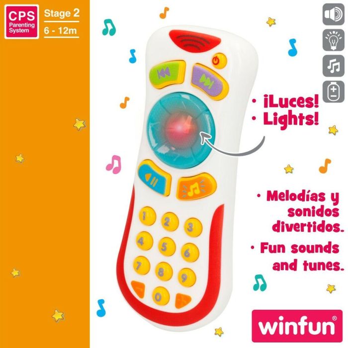 Mando de juguete Winfun 7 x 16,5 x 3 cm (12 Unidades) 4