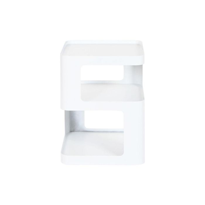 Mesa auxiliar Home ESPRIT Blanco 40 x 40 x 54 cm 1 Mesa auxiliar Home ESPRIT Blanco 40 x 40 x 54 cm 1