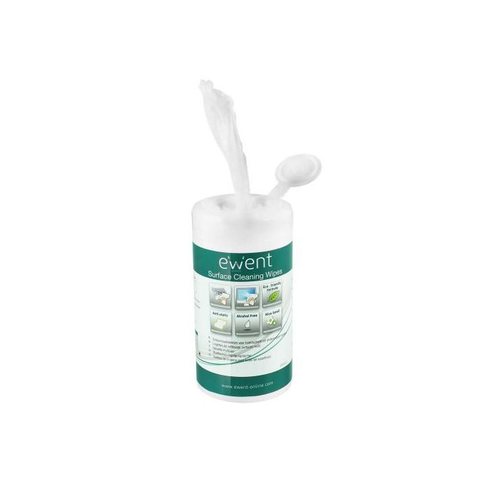 Toallitas Húmedas para Pantallas Ewent EW5612