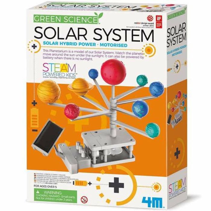 Maqueta del sistema solar.construye y observa cómo los planetas giran alrededor del sol de forma autónoma.20,6x6,1x27,6 cm 2 Maqueta del sistema solar.construye y observa cómo los planetas giran alrededor del sol de forma autónoma.20,6x6,1x27,6 cm 2