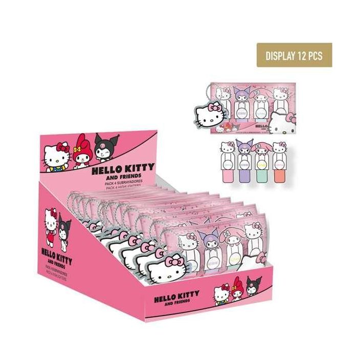 Hello Kitty Subrayadores Resaltadores Multicolor para Apuntes y Estudio Hello Kitty Subrayadores Resaltadores Multicolor para Apuntes y Estudio