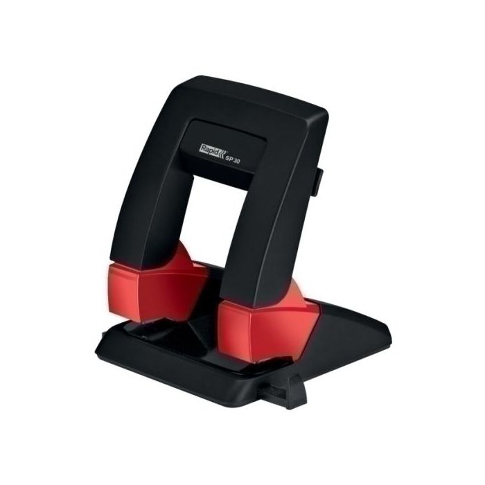 Taladro 2 Punzones Rapid Supreme Sp30 (30H) Negro/Rojo