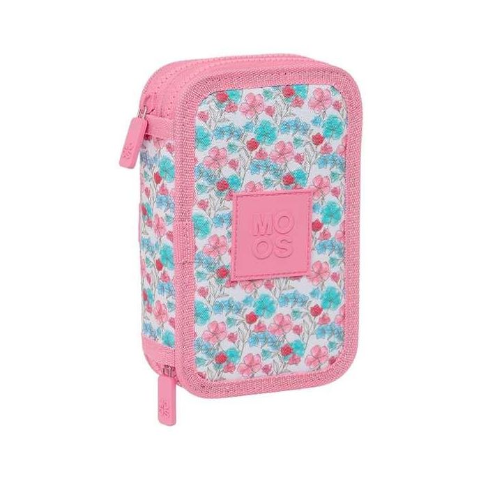 Plumier Escolar Safta Doble Pequeño 28 Piezas Reciclado Moos Floresistente 195x125x40 mm 4 Plumier Escolar Safta Doble Pequeño 28 Piezas Reciclado Moos Floresistente 195x125x40 mm 4