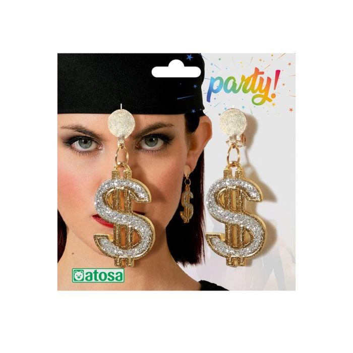 Pendientes Dollar 1