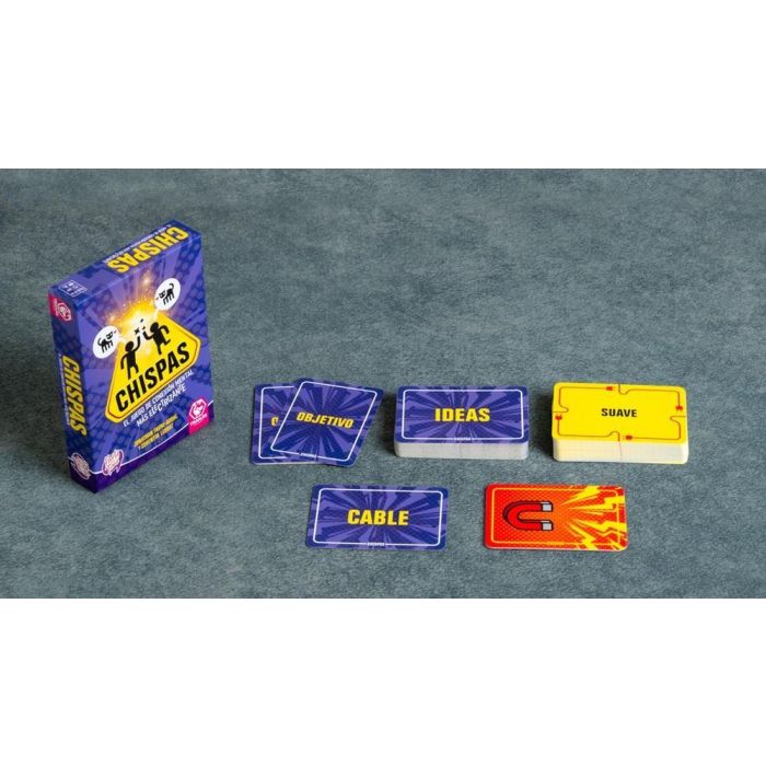 Tranjis Games sl Juego de Mesa ¡Chispas! Colaborativo y de Conexión Mental para Grupos, Creativo y Divertido 2