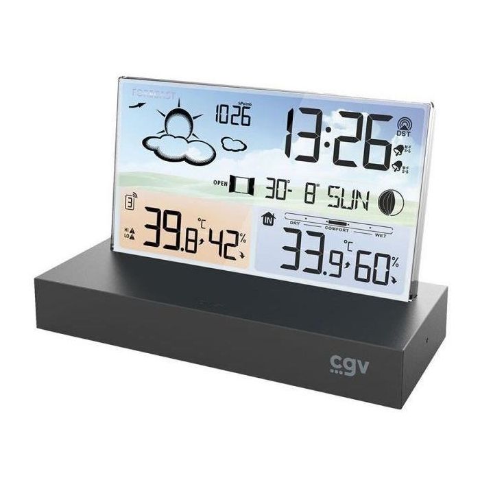 Estación meteorológica - CGV - 19004 - METEOFLEX - Inalámbrica - pantalla plana Estación meteorológica - CGV - 19004 - METEOFLEX - Inalámbrica - pantalla plana