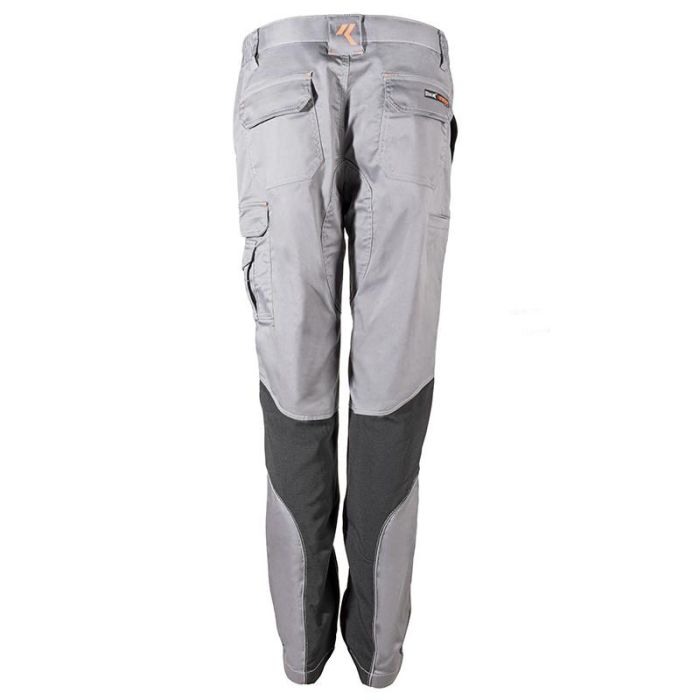 STARTER 8830B Pantalón Issa Stretch Extreme Técnico anti-abrasión reflectante multibolsillos elástico Gris/Negro Tallas XS-3XL 2 STARTER 8830B Pantalón Issa Stretch Extreme Técnico anti-abrasión reflectante multibolsillos elástico Gris/Negro Tallas XS-3XL 2