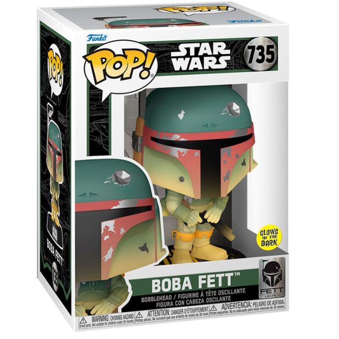 Figura POP Star Wars Boba Fett 0 Figura POP Star Wars Boba Fett 0
