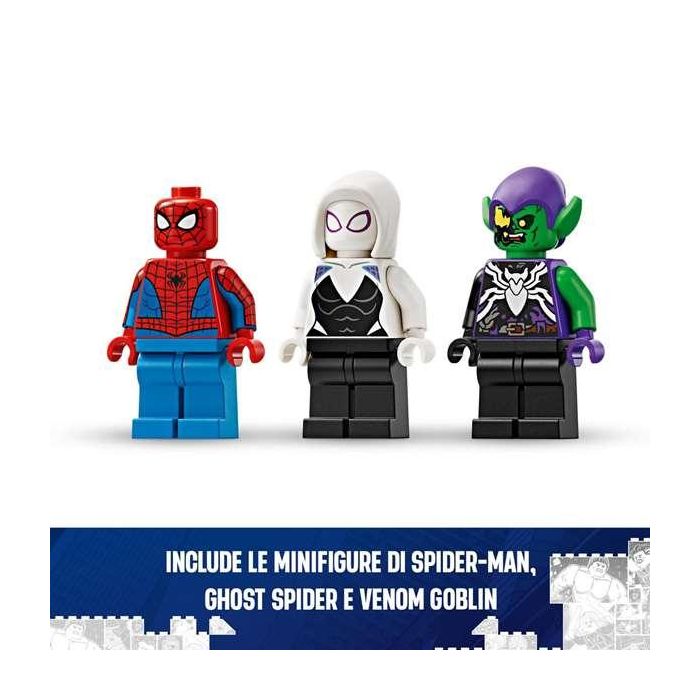 Juego de construccion coche de carreras de spider-man y duende verde venomizado lego marvel 19 Juego de construccion coche de carreras de spider-man y duende verde venomizado lego marvel 19