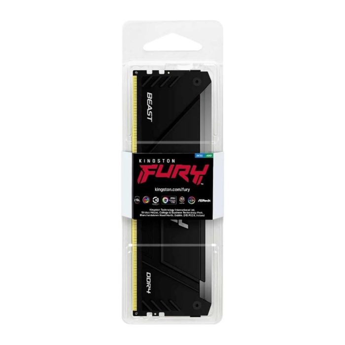 Kingston KF432C16BB2A-8 Memoria RAM Fury Beast DDR4 8GB 3200MHz CL16 RGB 2