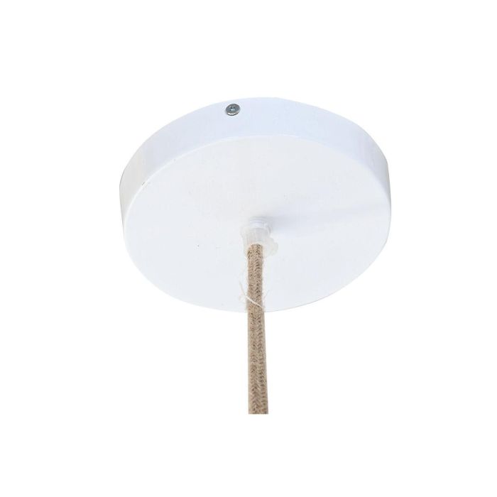 DKD Home Decor Lámpara de Techo Urban, Diseño de Yute y Metal, Color Marrón Crudo, 40x40x50 cm, Casquillo E27 Max 25W 2 DKD Home Decor Lámpara de Techo Urban, Diseño de Yute y Metal, Color Marrón Crudo, 40x40x50 cm, Casquillo E27 Max 25W 2