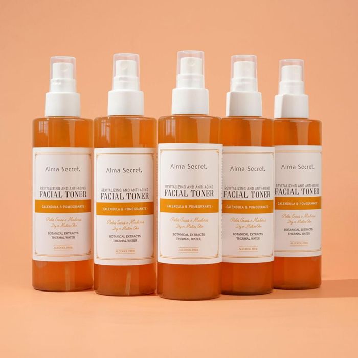 Alma Secret Tónico Facial Revitalizante y Antiedad con Caléndula & Granada 200 ml 2