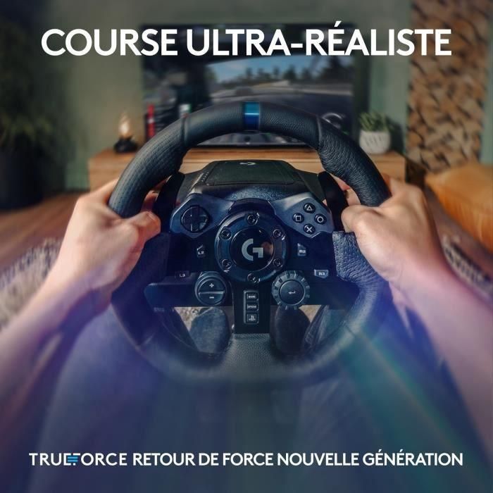 Logitech G923 Volante y Pedales para Carreras - Realismo sin Precedentes con Force Feedback 1 Logitech G923 Volante y Pedales para Carreras - Realismo sin Precedentes con Force Feedback 1